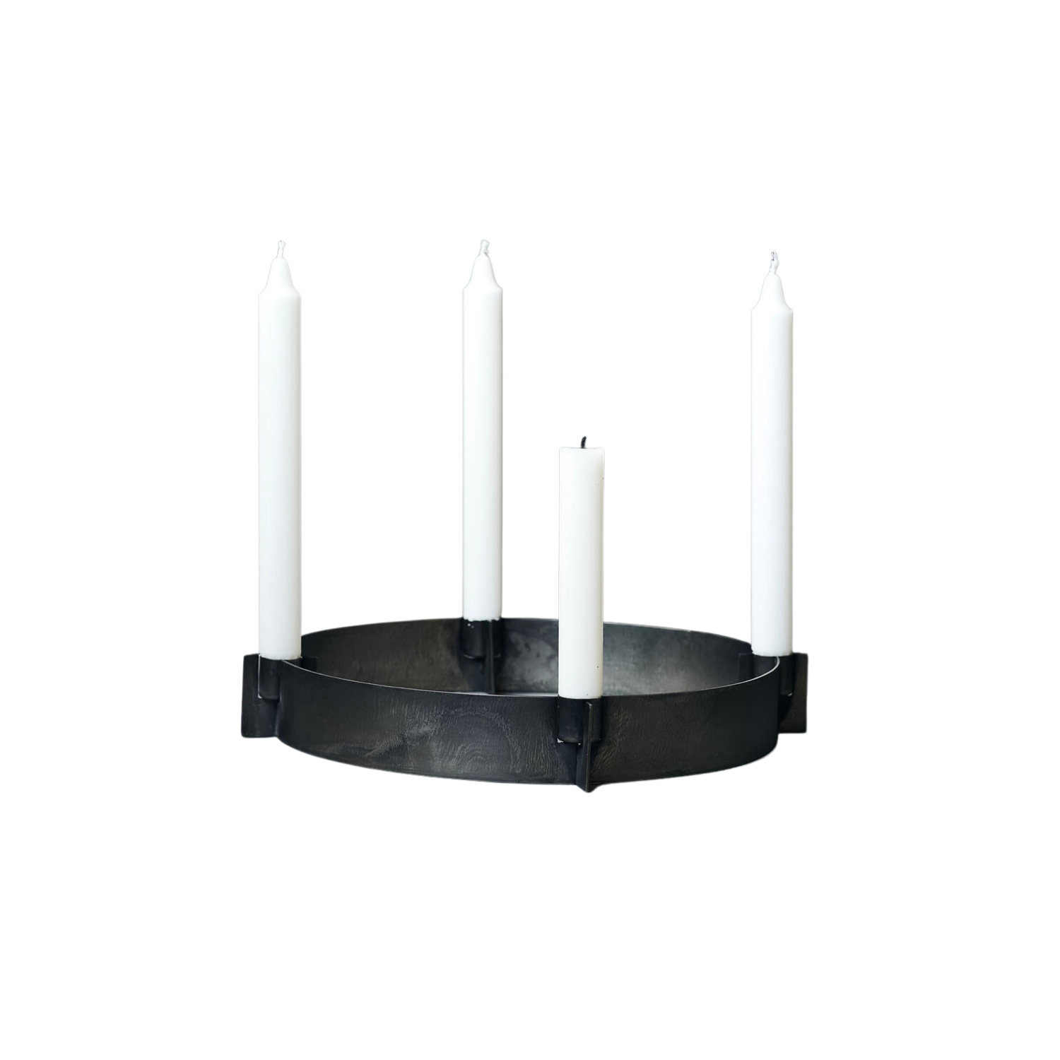 Iron Ring Candle Holder